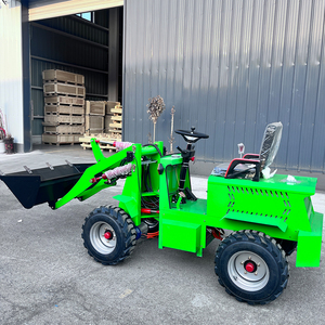 Mini-chargeuse électrique compacte pour travaux de terrassement et de construction, avec moteur à cylindres, idéale pour le marketing et les projets de construction - Product Image 2