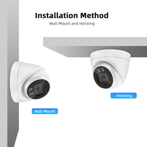 5MP trong nhà CMOS an ninh máy ảnh với 4K HD colorvu IR + Đầy đủ màu sắc được xây dựng trong mic IP Dome tháp pháo Bullet mạng Máy ảnh - Product Image 5