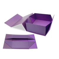 Boîte à vin pliante en papier écologique de luxe avec logo et couleur personnalisés pour cadeaux d'affaires et image de marque