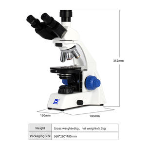 調整可能なLEDライトを備えたMsd1125Bp高品質360度40X-1000X偏光顕微鏡 - Product Image 2