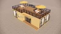 Maisons préfabriquées modulaires Lowes modernes, étanches, écologiques, en kit, 3 chambres, conteneurs, bureaux, abris de voiture, faciles à assembler