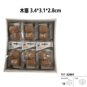 Corcho De Cocina 3.4x3.1x2.8cm Wood Stopper For Kitchen Use - Product Image 3