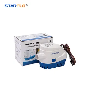 STARFLO small boat submersible water pump 12 volt electric boat micro automatic 12v bilge pump for marine