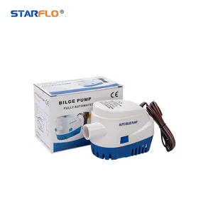 STARFLO Small Boat Submersible Water Pump 12 Volt Electric Boat Micro Automatic 12v Bilge Pump For Marine