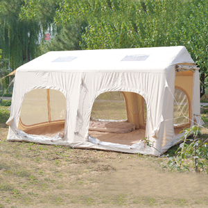 Oxford Waterproof House Air Easy Setup Glamping 4-6 People Camping Iatable Winter Outdoor Tent - Product Image 3