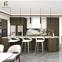 Prodeco Armoire personnalisée Meuble de cuisine en bois massif style RTA Armoire de cuisine en MDF design ferme