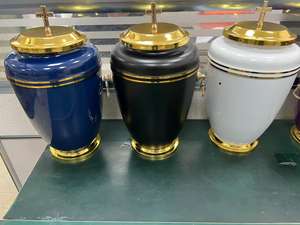 โกศบรรจุอัฐิสำหรับผู้ใหญ่รูปทรงกางเขนเหล็ก - Product Image 4