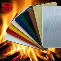 Panneau composite en aluminium revêtu de PVDF ACP, imperméable, revêtement de façade moderne pour murs extérieurs, cuisines, entrepôts