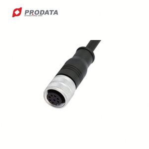 Faisceau de câblage droit pré-moulé M16 30A 60V Code A/B, étanche IP67, connexion à souder pour automobile 12, 14, 16, 19 broches - Product Image 6