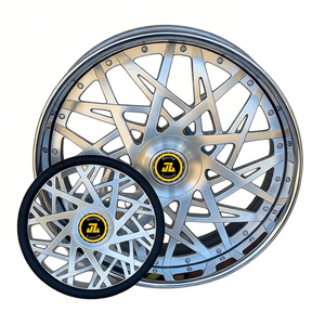 ล้อฟอร์จ JZ Custom 3 ชิ้น 5x120.65 มม. ขนาด 20 22 24 26 28 30 นิ้ว ขอบลึก สำหรับยางรถยนต์นั่งส่วนบุคคล สำหรับ 2500 HD 1GT49UE Forged W - Product Image 2