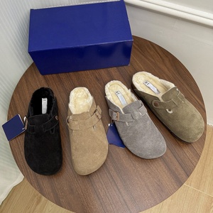 Sandalias Personalizadas Tipo Clogs, Cerradas, Planas, Antideslizantes, Acolchadas, de Gamuza, Cómodas, con Suela de Corcho, para Todas las Estaciones, para <span class=keywords><strong>Hombre</strong></span> - Product Image 1
