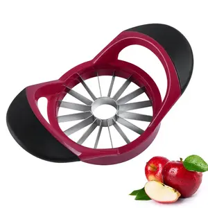 Fruit Corer Tool Pelador de manzanas Cocina Apple Slicer Corer Cortador con 16 cuchillas afiladas