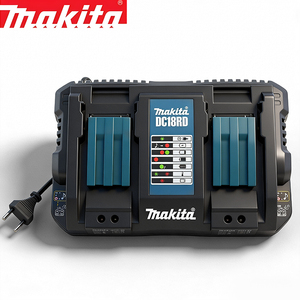 <span class=keywords><strong>Chargeur</strong></span> rapide double port <span class=keywords><strong>MAKITA</strong></span> 18V Lithium-Ion <span class=keywords><strong>DC18RD</strong></span> - Product Image 6