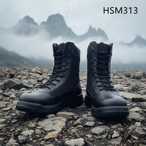 Bottes tactiques <span class=keywords><strong>WYC</strong></span>, Sénégal, haute performance, pour terrains complexes, semelle extérieure en PU, avec Velcro et fermeture éclair HSM313 - Product Image 4