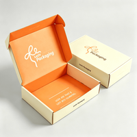 Cajas de Embalaje Personalizadas Populares con Impresión Personalizada, Caja de Envío Corrugada de 2.3 mm, Caja de Envío por Correo