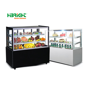 Vitrina Refrigerada de Mostrador para Panadería 2-8 ° Vitrina Refrigerada para Pasteles y Postres, con Enfriamiento por Aire, para Cafetería o Tienda de Postres - Product Image 1