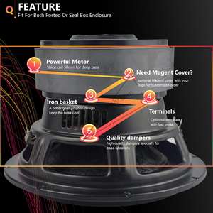 Subwoofer para Auto <span class=keywords><strong>Sony</strong></span> Xplod de 8 Pulgadas con Bajos Potentes y Buena Calidad, 300W RMS, 600W MÁX, DVC 4 Ohmios, <span class=keywords><strong>Altavoces</strong></span> Woofer de Audio y Bocina de Sonido para Graves de <span class=keywords><strong>Coche</strong></span> - Product Image 5