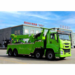 Camión de Remolque Pesado Isuzu 8X4 con Grúa Rotatoria para Rescate en Carretera - Product Image 4