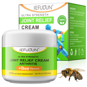 SEFUDUN Crema Naturale al Veleno d'Api per Articolazioni con Glucosamina, MSM e <span class=keywords><strong>Arnica</strong></span> per Cura Quotidiana 100g - Product Image 1