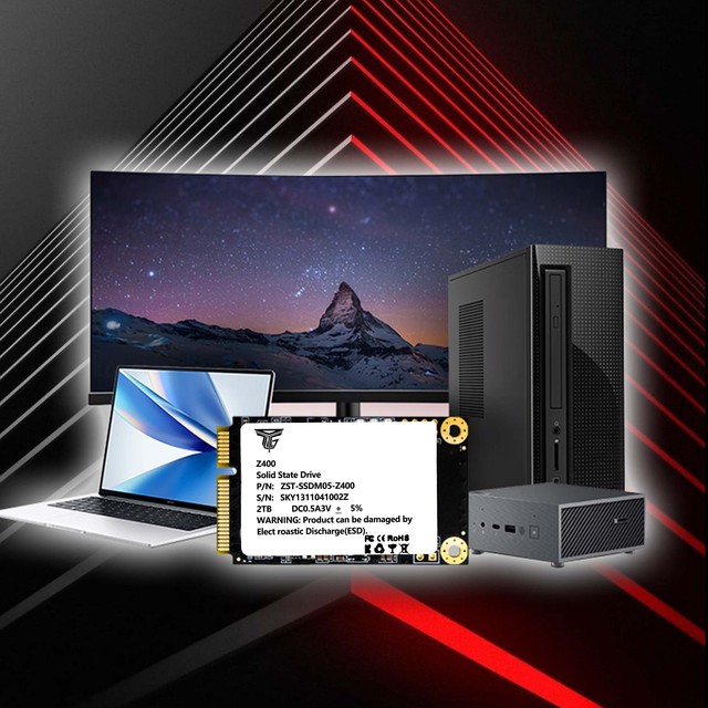 SSD MSATA Sata Adapter Half Size 64/128/256/512/1tb SATA3 ZST Solid State Drive Msata Ssd