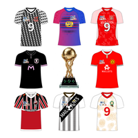 2026 2027 Globale Fußball-Stil-Kollektion Premium Fußballtrikots Kurzarm-Fußballshirts Fabrik
