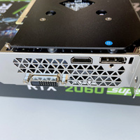 Carte graphique de jeu ITZR RTX 2060 SUPER 8G GDDR6 avec deux ventilateurs 25W/120W