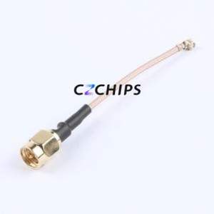 KH-SMAJ-IPEX-RG1.78-60 RF Cable RF ( Input End Output End: SMA-J to IPEX )( Cable Length: 6cm )( IPEX Generation: 1 gen ) - Product Image 1