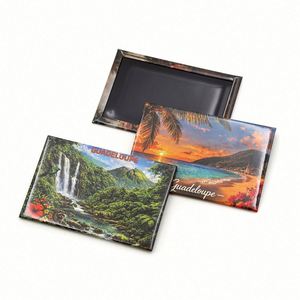 Tinplate Magnet Frigo Personnalisé Photo Custom Metal Refrigerator Magnets for Souvenir Promotional Gifts Bulk - Product Image 2