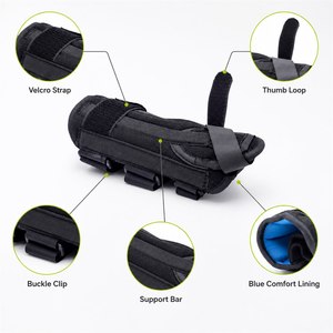 Férula Impermeable para Muñeca y <span class=keywords><strong>Pulgar</strong></span>, Soporte Ajustable para Artritis, Túnel Carpiano, Flexión y Contracción, OEM CE ISO13485 - Product Image 3
