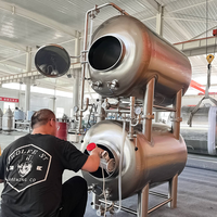 CARRY Nouveau Design Horizontal 1000L Acier Inoxydable 304 Qualité Alimentaire Cuve de Fermentation Commerciale pour la Production de Bière à Vendre
