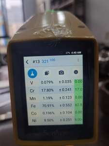 SciAps X-50 נייד מנתח ספקטרומטר Xrf Xrf בודק מתכות מנתח סגסוגת/נתח מתכת xrf/נתח ספקטרום xrf - Product Image 5