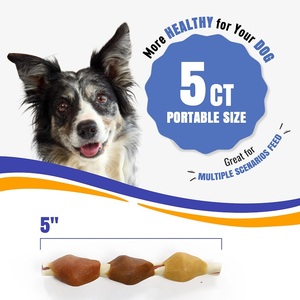 Pal's Delight, Golosinas para Perros con Alto Contenido de Proteína, Trozos de Carne de 5 Pulgadas, Triple Kabob de Colágeno, Limpian los Dientes, Digestión Sensible, No Orgánico - Product Image 3