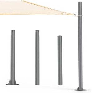 <span class=keywords><strong>Poteau</strong></span> de <span class=keywords><strong>Voile</strong></span> d'Ombrage et Mât d'Éclairage Élégant <span class=keywords><strong>pour</strong></span> Décoration Extérieure - Product Image 4