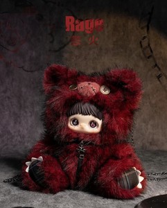 Nuovo Arrivo Ufficiale Originale Maymei Rebel Doll Serie 400% Top Toy Blind Box Bambola Grande Carina con Zaino in Peluche per Regali - Product Image 6