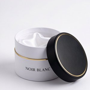 Minimalist Matte Rigid Cardboard <b>Round</b> Tube <b>Box</b> for Premium Unisex Perfume Fragrance Packaging Manufacturer - Product Image 4