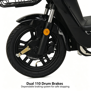 Système de verrouillage double approuvé, alarme antivol de sécurité, vente en gros professionnelle, batterie au plomb-acide, vélo électrique - Product Image 2