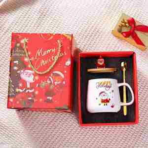 Ready to Ship Five Different Printed Patterns Christmas Cups/<b>mugs</b> for Custom Christmas Gift for Corporate Gift Ideas for Clients - Product Image 2