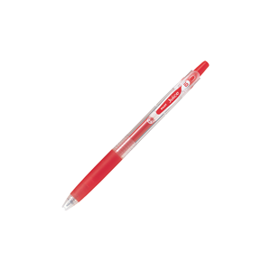 LJU-10M 1.0mm Bold Point <b>Retractable</b> Gel <b>Pen</b> Three Basic Pigment Ink Colors Clear Transparent Barrel For Thick Bold Writing - Product Image 1