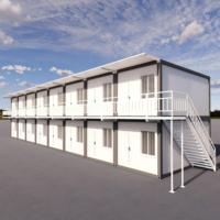 Maison préfabriquée modulaire à installation rapide, étanche et durable, prête pour le camping, le bureau, la maison, l'atelier
