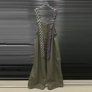 Nouvelle <span class=keywords><strong>combinaison</strong></span> pour <span class=keywords><strong>femme</strong></span> avec décoration à nouer et bretelles, conçue pour les femmes de grande taille, coupe ample, jambe large - Product Image 4