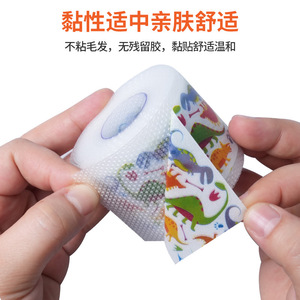 แผ่นซิลิโคนปิดแผล BCK ขนาด 4 ซม. x 1.5 ม. ลายไดโนเสาร์ สำหรับรักษารอยแผลหลังผ่าตัด - Product Image 3