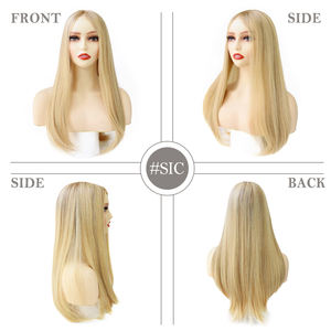 चीनी क्यूटिकल बालों 100 कैंसर के रोगियों के लिए लंबी चिकित्सा विग कैप - Product Image 5