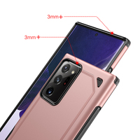 Coque armure IVANHOE pour Samsung Galaxy S21 S20 Ultra Plus FE Cover hybrid TPU housse rigide pour Galaxy Note 20 Ultra S21