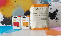 Revêtement de sol en ciment uréthane auto-nivelant anti-corrosion Peinture de sol en mortier de polyuréthane PU sur béton