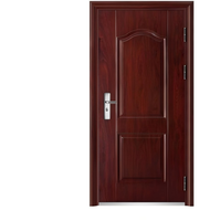 Porte d'entrée de villa ZK étanche, résistante au feu 1,5 heure, antivol, sécurisée, garantie 3 ans