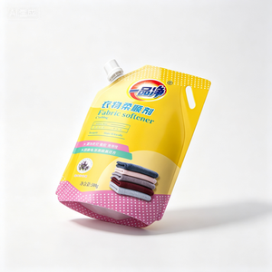 <span class=keywords><strong>Ammorbidente</strong></span> Liquido <span class=keywords><strong>Professionale</strong></span> per Vestiti, per Uso Domestico e Alberghiero, Profumato alla Lavanda, in Sacchetto con Beccuccio 500ml - Product Image 3