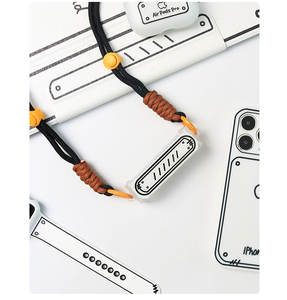 Lunettes de soleil multicolores Stick Figure Salted Fish Back Clip Phone Rope Diagonal Long Rope Hanging Shoulder - Product Image 6