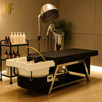 Nouveau lit de shampooing pour spa capillaire, salon de beauté, thérapie aquatique thaïlandaise, lavage des cheveux, massage du cuir chevelier