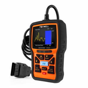 เครื่องสแกน Obd2 NT301 foxwell เครื่องอ่านรหัสวินิจฉัยข้อมูลแบบสดสำหรับรถยนต์วอลโว่เครื่องมือตรวจสอบเครื่องยนต์สำหรับกลศาสตร์ - Product Image 1