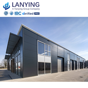 Thiết kế hiện đại nhanh chóng xây dựng kết cấu thép đúc sẵn xe 4S showroom & hội thảo prefab kho xây dựng hội trường - Product Image 4